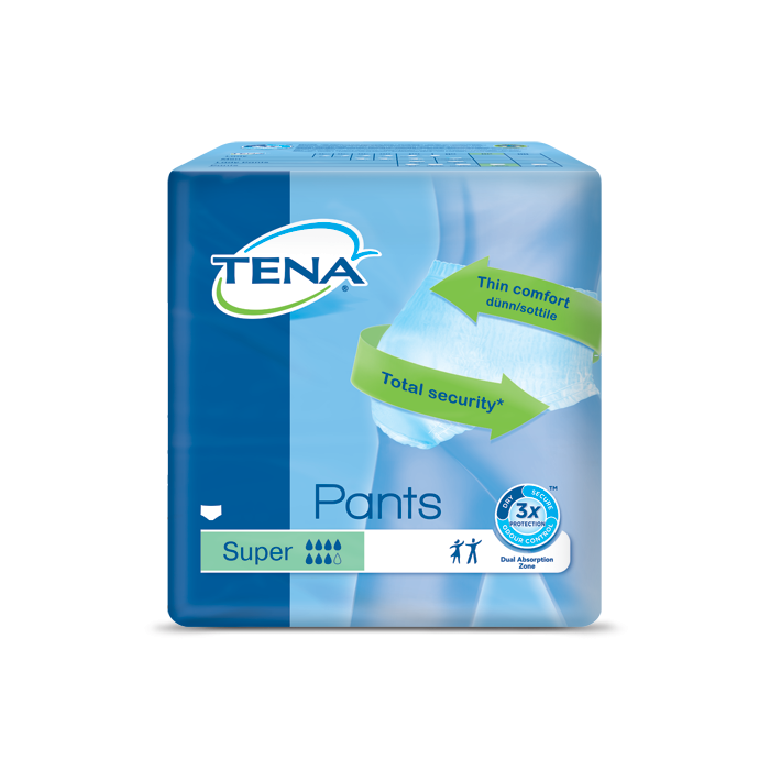Mutandine assorbenti TENA Pants Super - taglia XL kit 2 pezzi