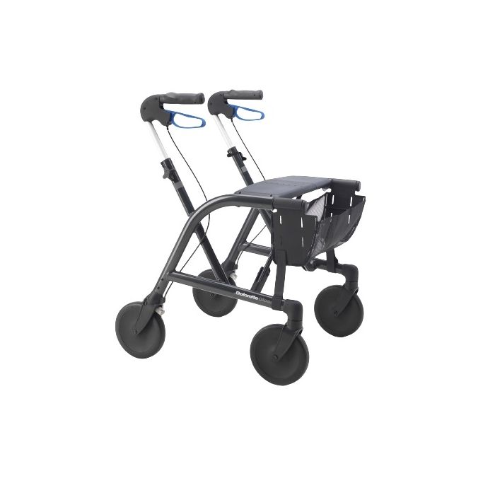 Deambulatore Rollator Dolomite Gloss Invacare altezza seduta 60 cm