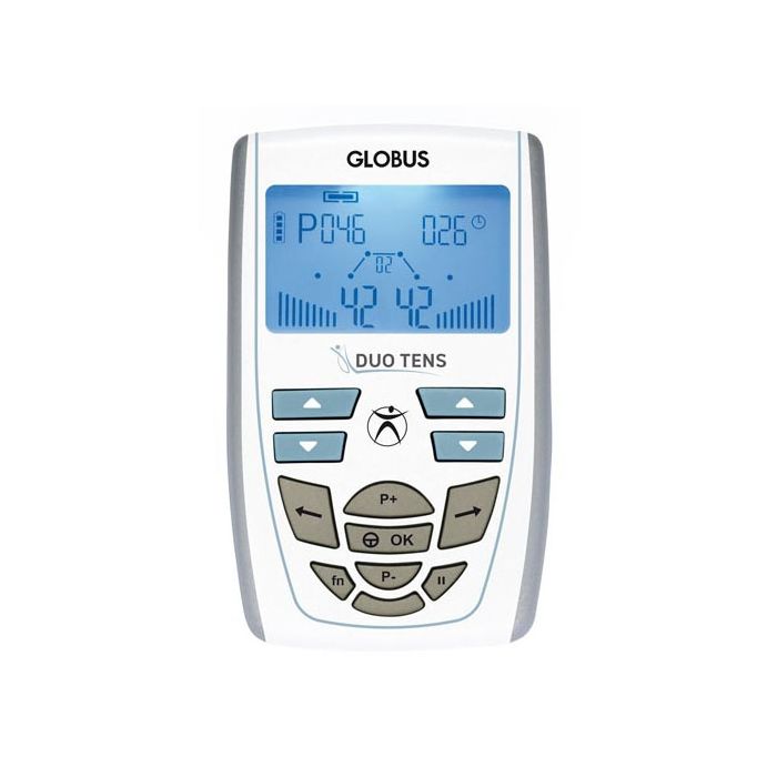 Globus MAGNUM DUO TENS Elettrostimolatore per Elettroterapia a 2 Canali