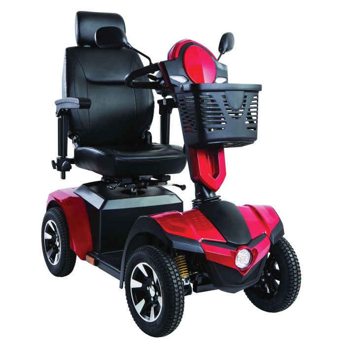 Scooter elettrico Lynx per anziani o disabili rosso - Wimed