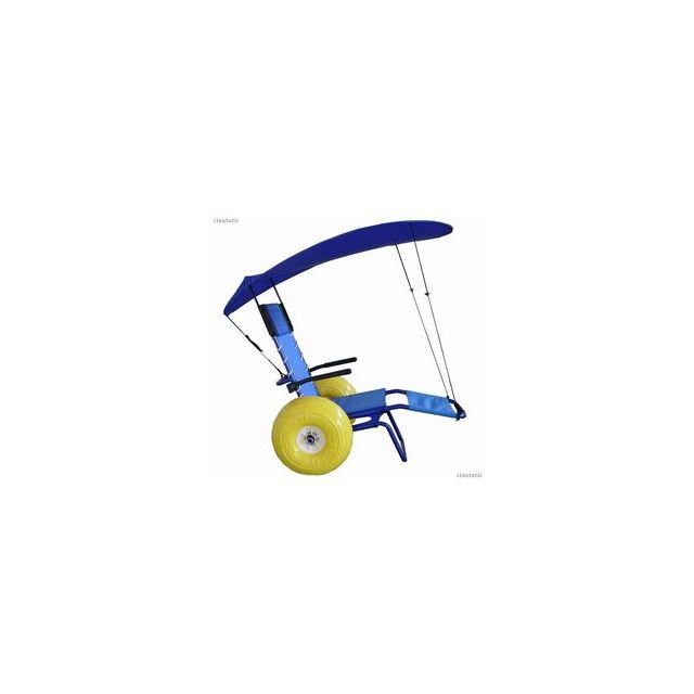 Parasole per sedia da mare disabili