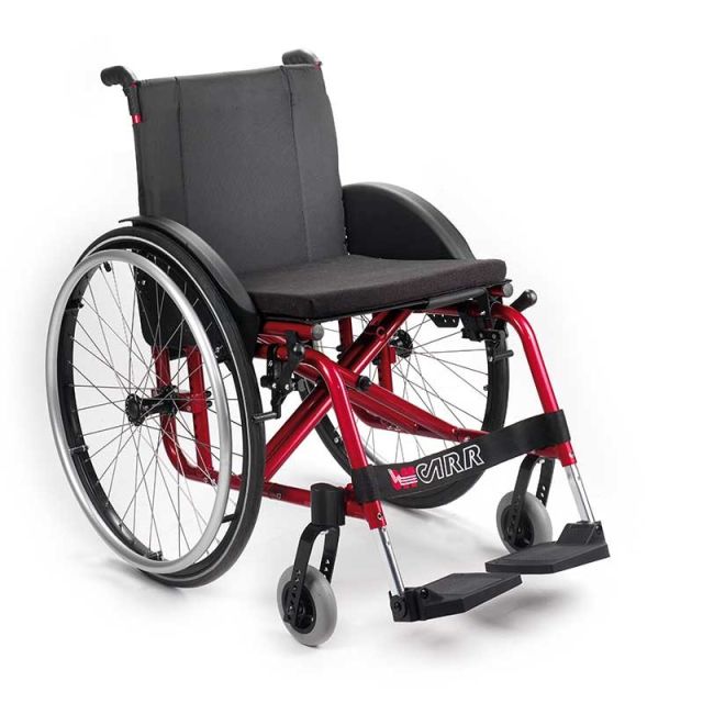 Carrozzina leggera telaio pieghevole in alluminio - ALTHEA