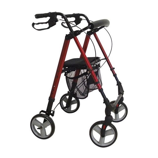 Deambulatore rollator duralluminio 4 ruote mod. DYNAMIC