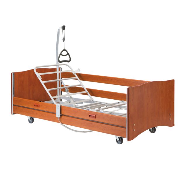 Letto ortopedico elettrico a noleggio per anziani, disabili o infermi.