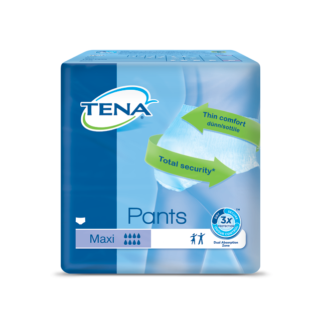 Mutandine assorbenti TENA Pants Maxi - kit 2 pezzi