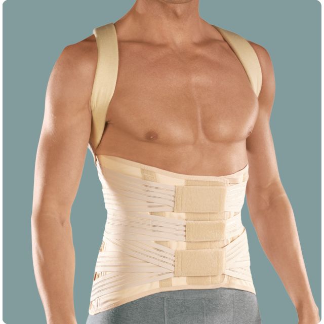 Busto semirigido con spallacci con tiranti elastici 1335 Roten