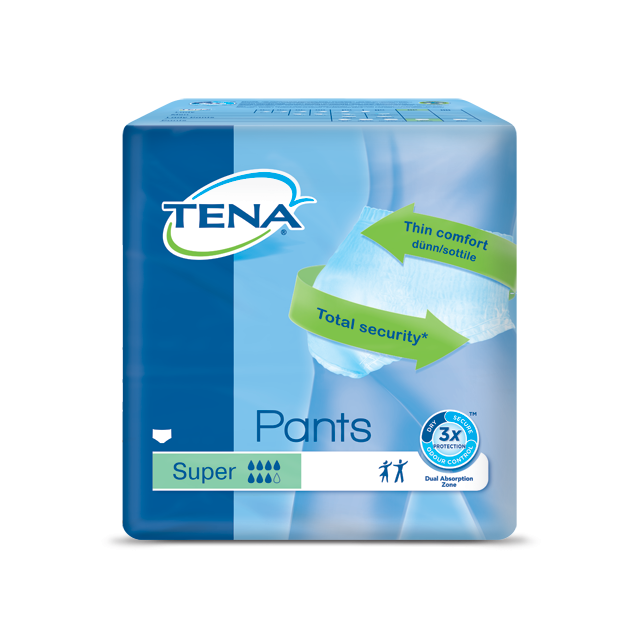 Mutandine assorbenti TENA Pants Super - kit 2 pezzi
